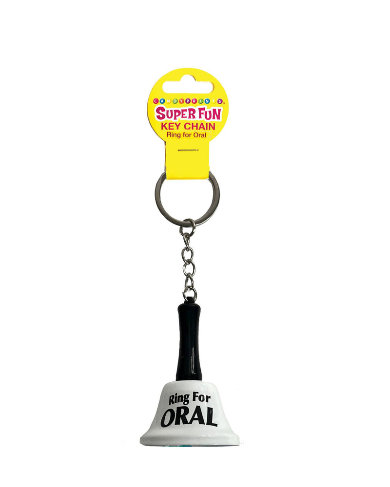 "Super Fun Key Chain, Ring for Oral - White LG-CP1192"