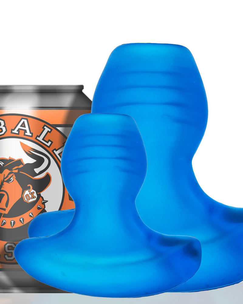 "Glow Hole 1 Butt Plug - Small - Blue Morph OX-3044-1-BLUM"