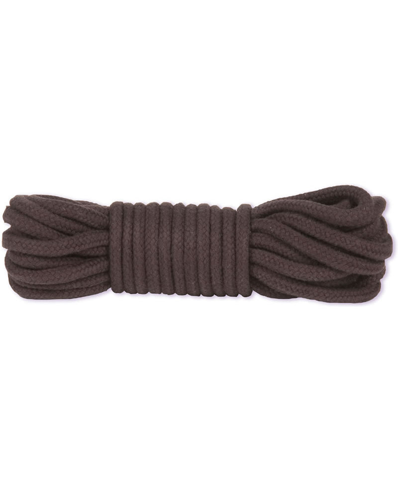 Cuerda de algodón negra para bondage