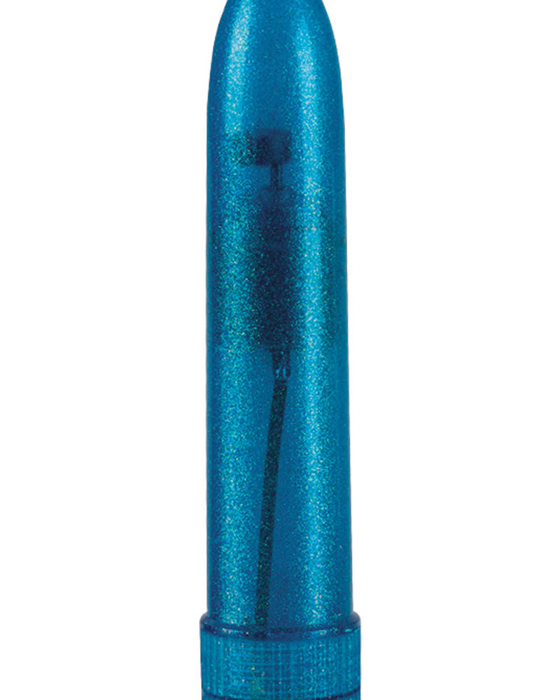 Vibrador Sparkle de Shanes World, color azul