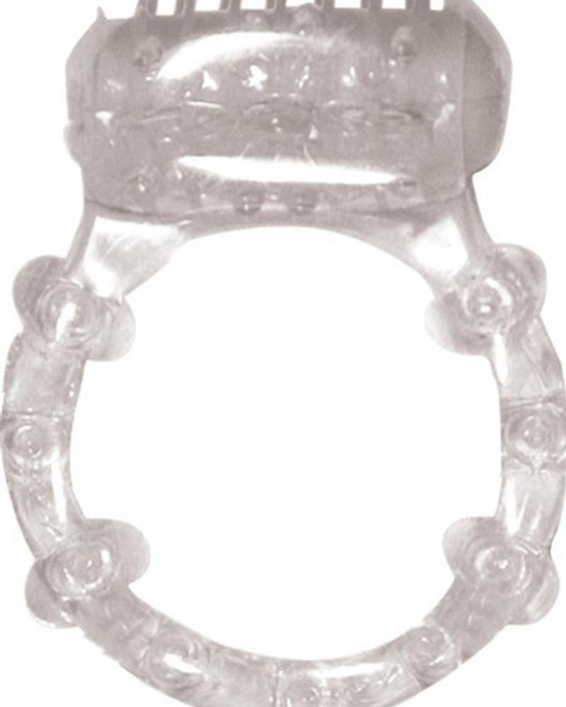 Humm Dinger Night Rider Vibrating Cockring Glow In The Dark 12 Per Display