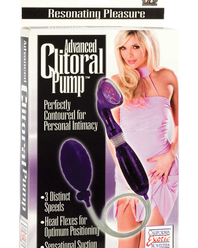Bomba de clítoris avanzada - Púrpura