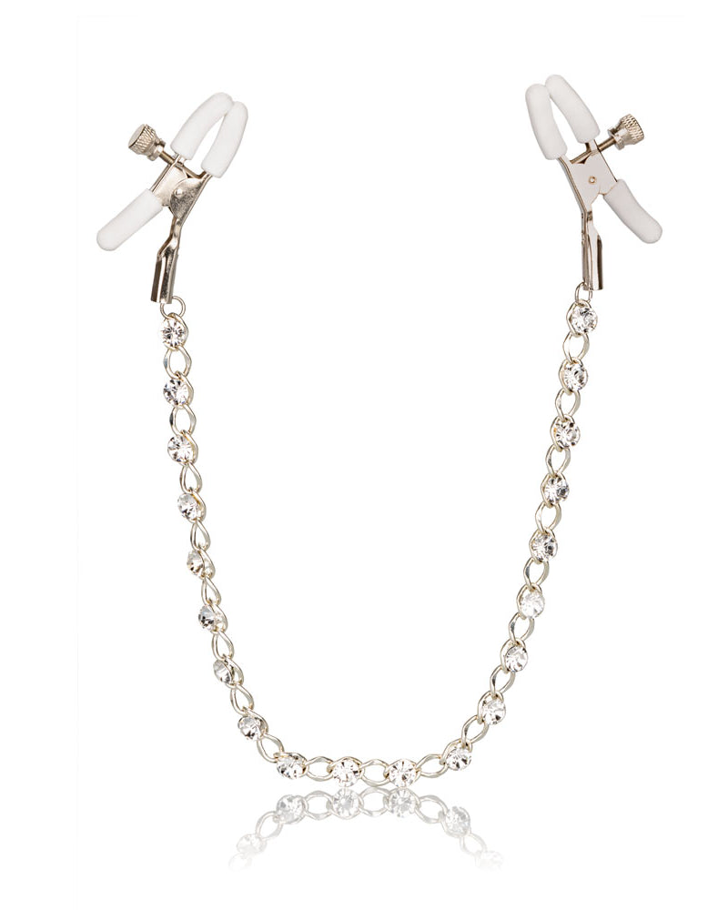 Nipple Play Crystal Chain Nipple Clamps