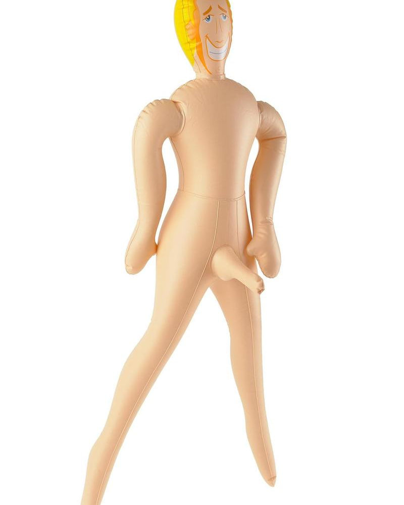 Muñeco inflable John de tamaño de viaje