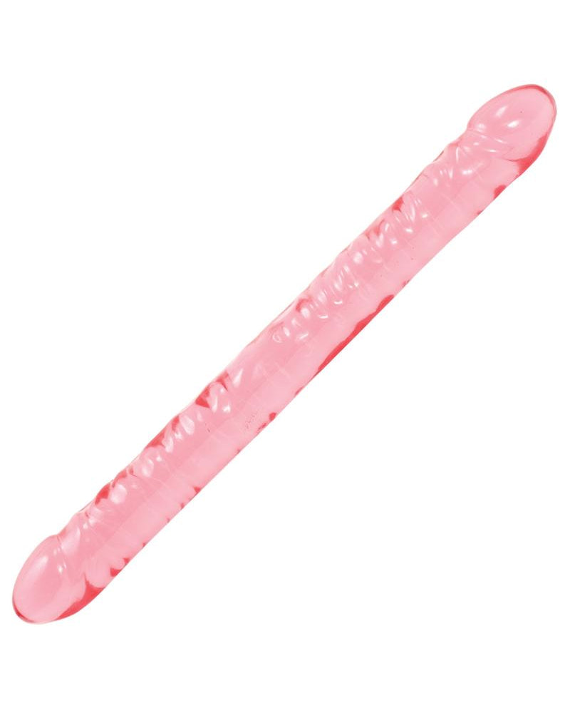 Crystal Jellies Double Dong - Pink