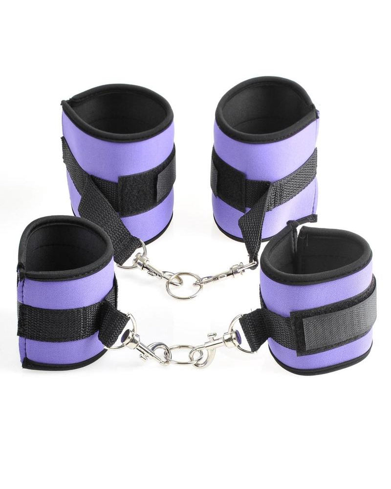 Fetish Fantasy Purple Pleausure Bondage Set