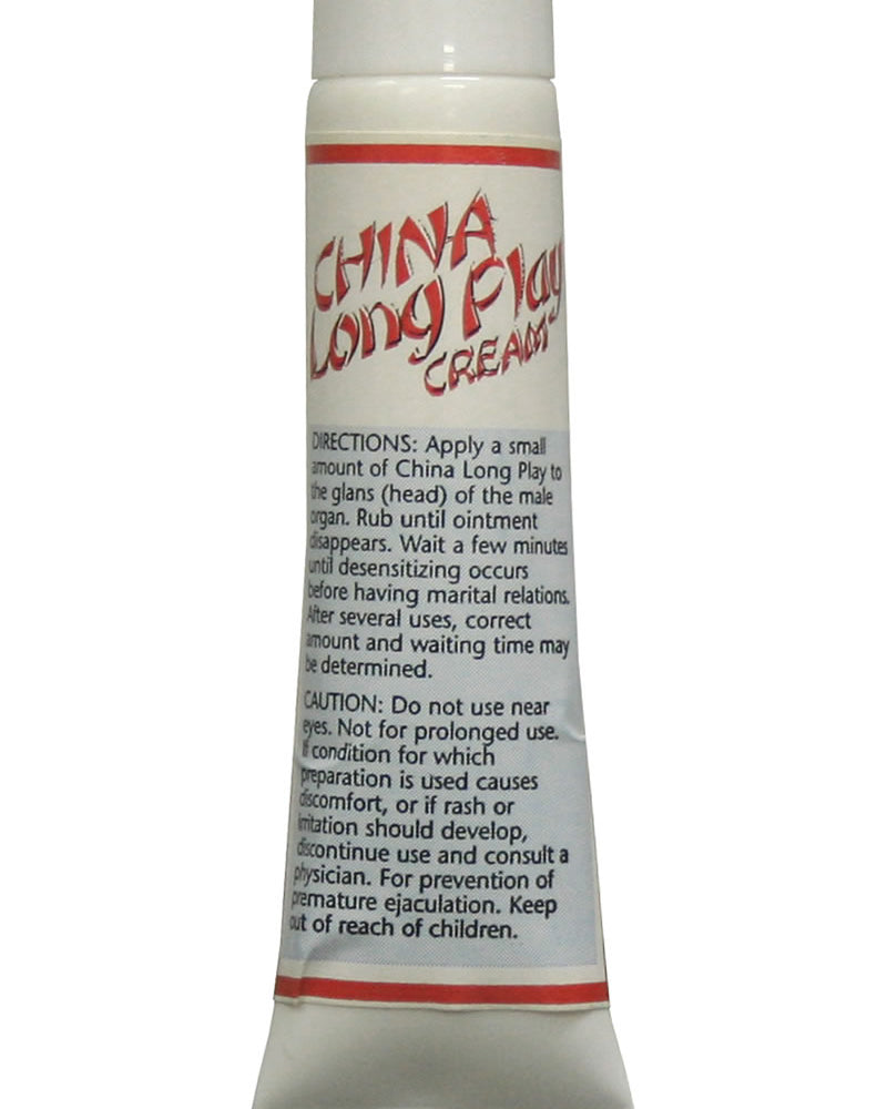 Crema china de larga duración