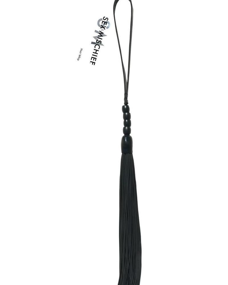 Beaded Flogger Noir