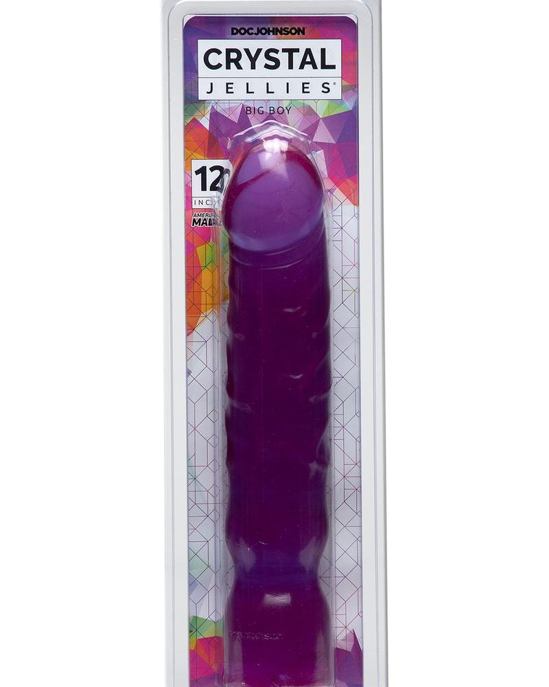 Big Boy Dong Crystal - Purple