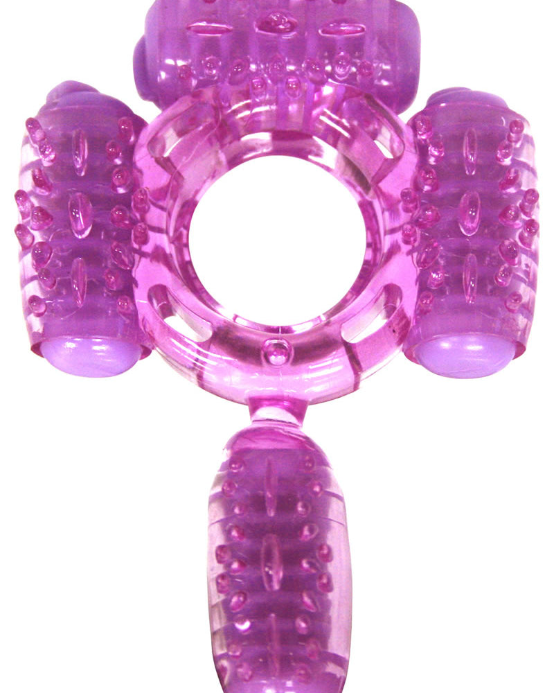Humm Dinger Super Quad Vibrating Cock Ring
