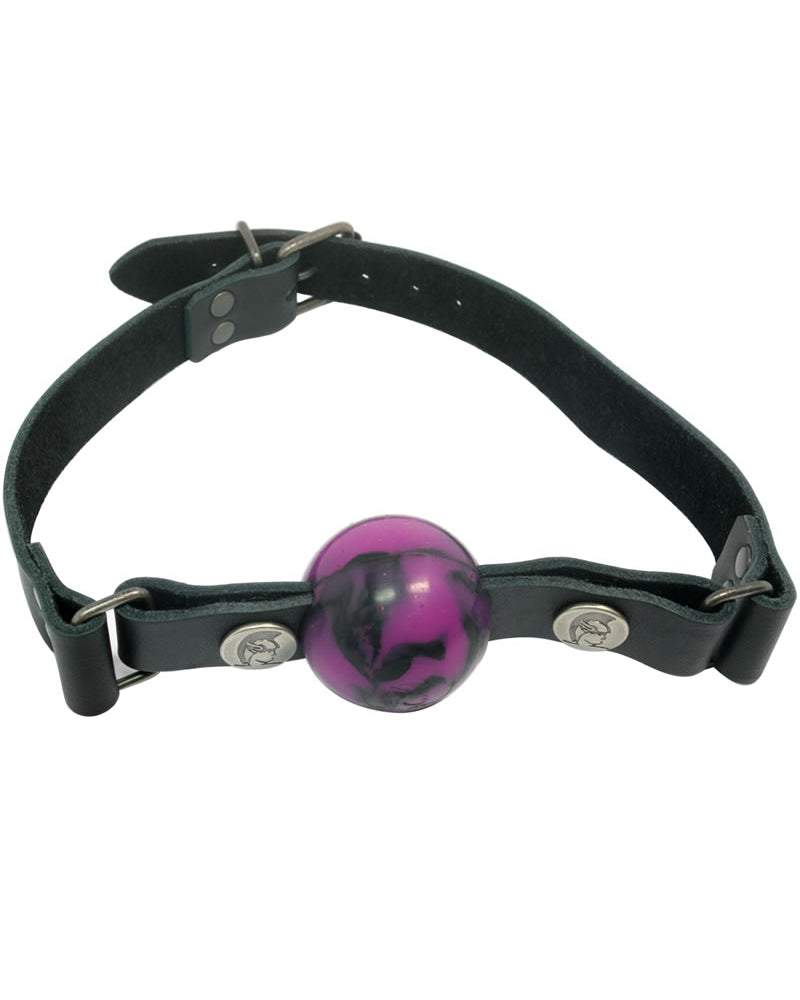 Silicone 1.5 Inch Ball Gag Small Swirl
