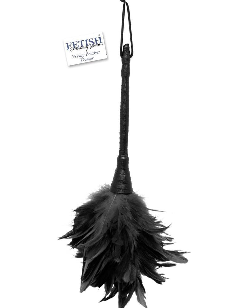 Plumero negro Frisky de Fetish Fantasy