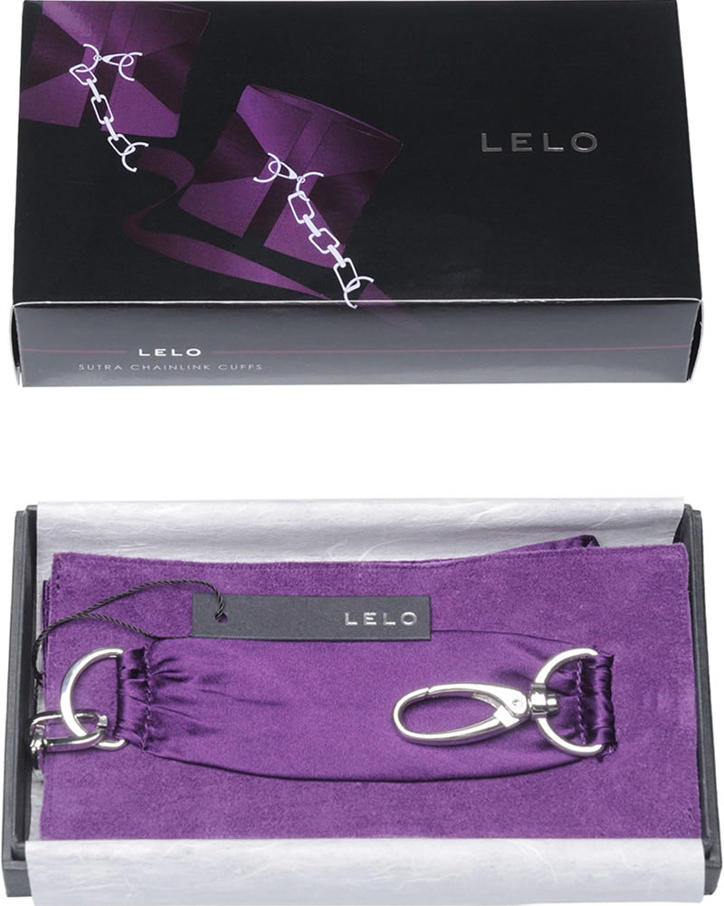 Sutra Chainlink Cuffs Purple
