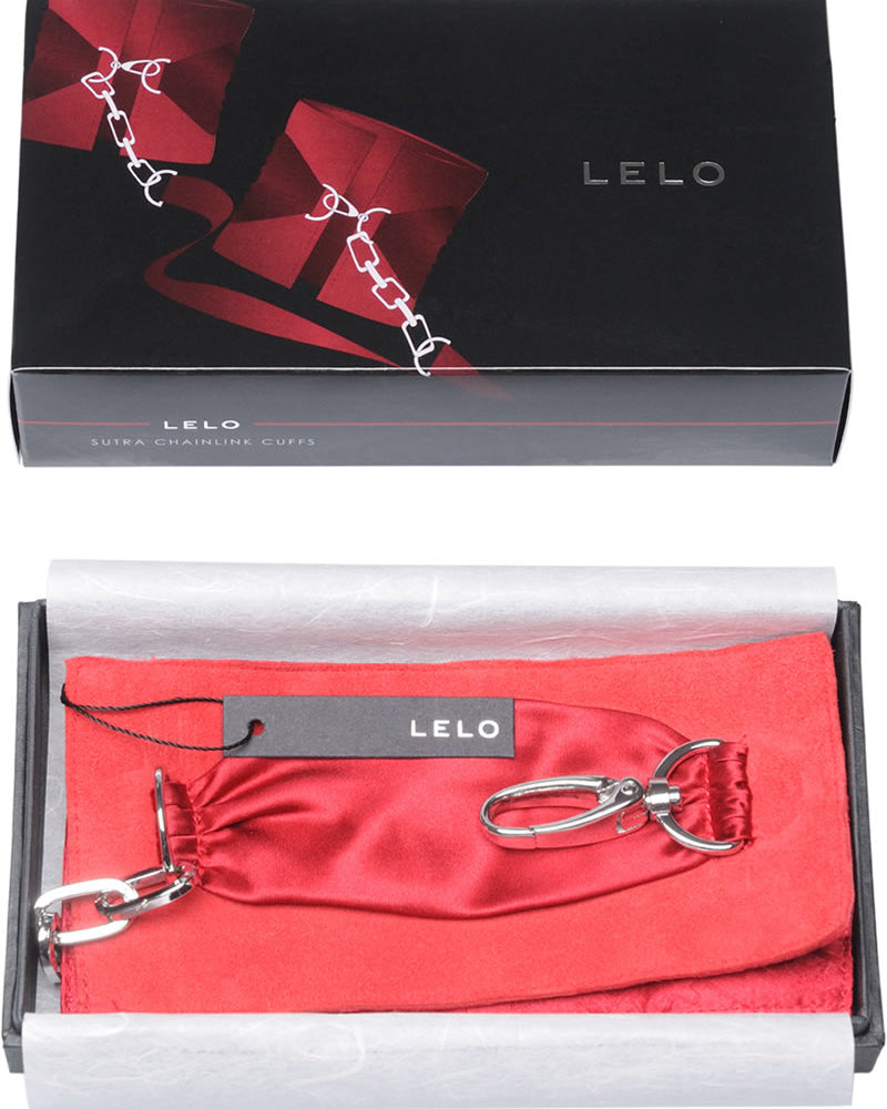 Sutra Chainlink Cuffs Red