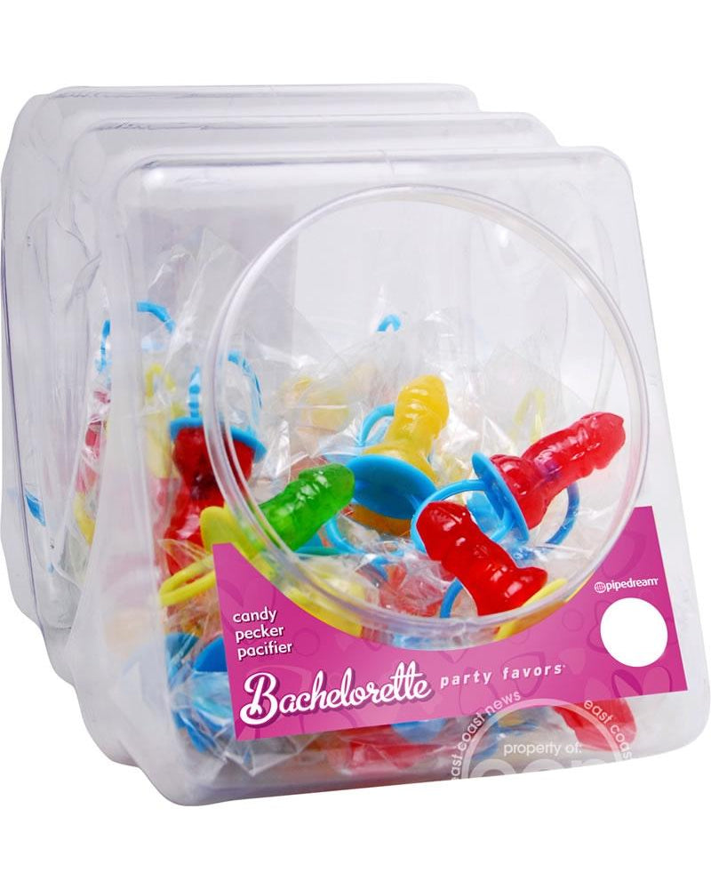 Recuerdos para despedida de soltera Chupete Candy Pecker 48 por tazón Sabores variados