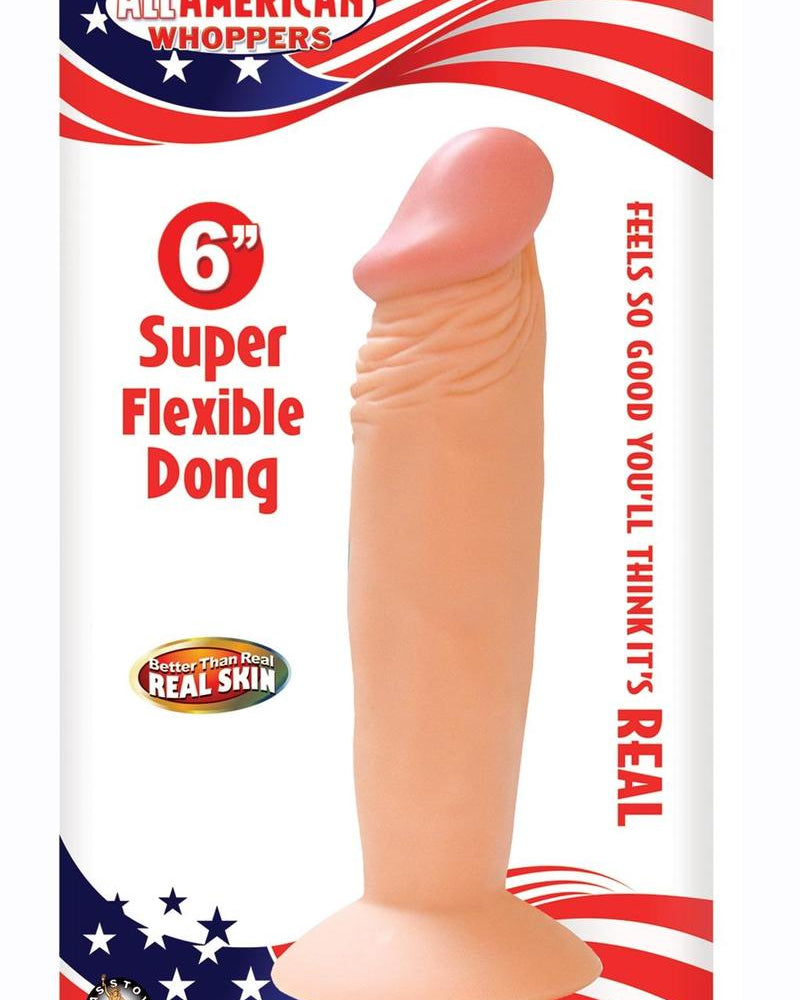 All American Whopper Dildo- Flesh
