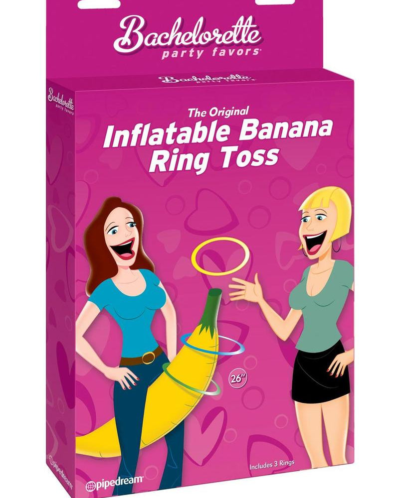 Lanzamiento de aros de plátano para despedidas de soltera
