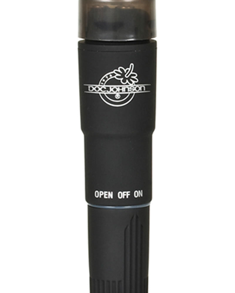 Black Magic Pocket Rocket Velvet Touch Waterproof 4.2 Inch Black