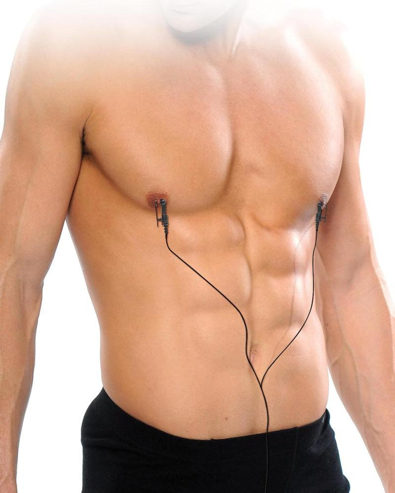 Pinzas para pezones con terapia de choque Fetish Fantasy