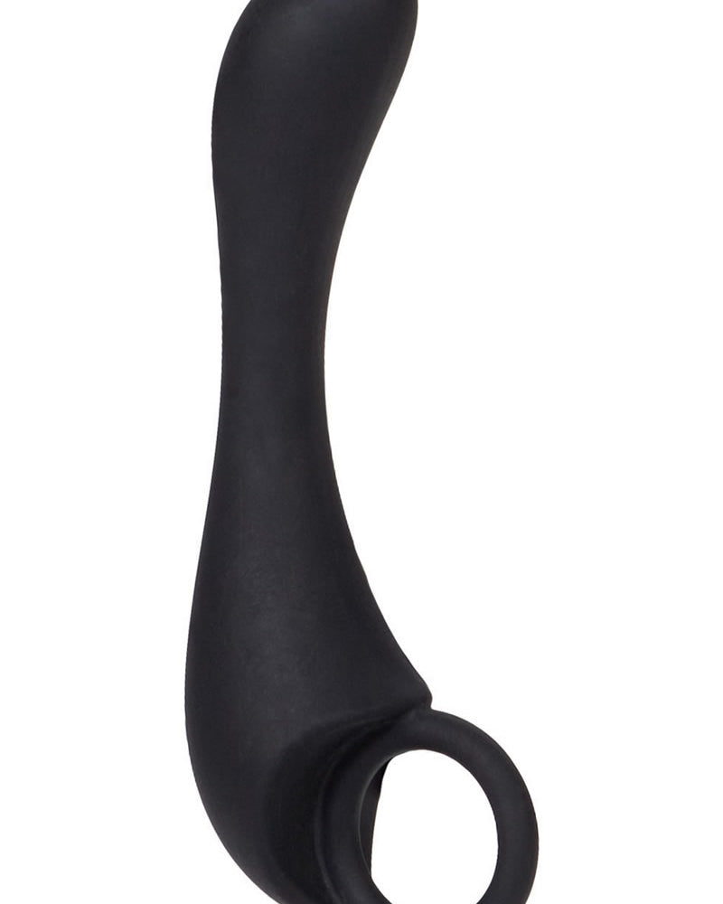 LOCALIZADOR DE PRÓSTATA DE SILICONA DR JOEL KAPLAN SONDA DE 3,75 PULGADAS NEGRA