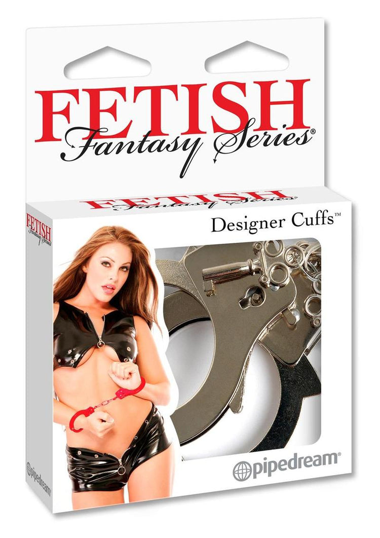 Esposas de diseño Fetish Fantasy plateadas