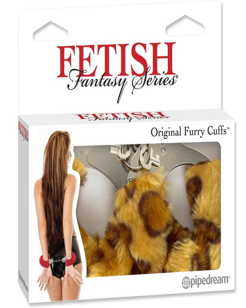 Fetish Fantasy Furry Cuffs Cheetah