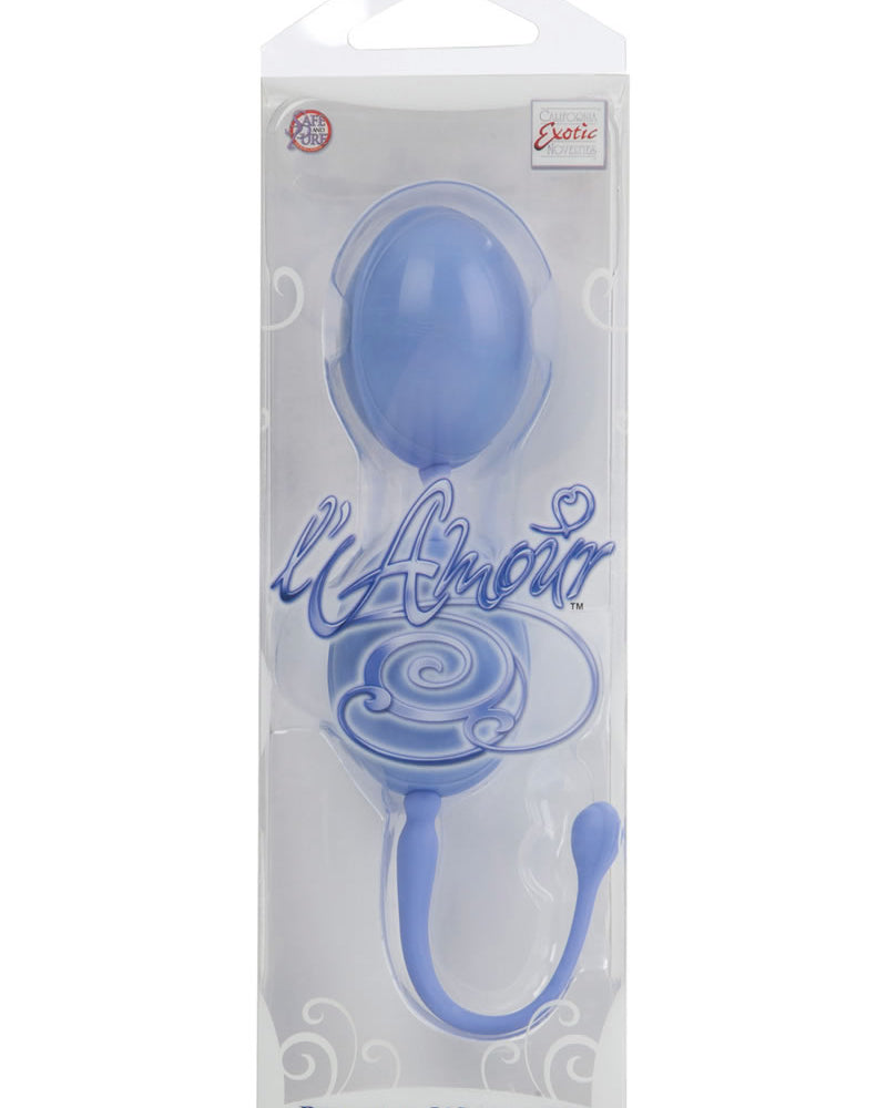 L AMOUR PREMIUM PLEASURE WEIGHTED KEGEL BALLS BLUE