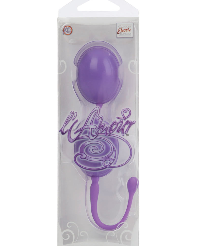 L AMOUR PREMIUM PLEASURE WEIGHTED KEGEL BALLS PURPLE