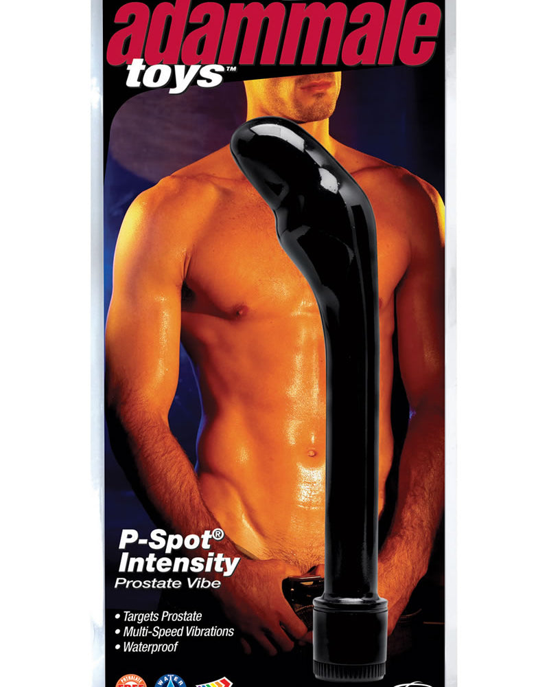 Adam - Male P-Spot Intensity Vibe - Black