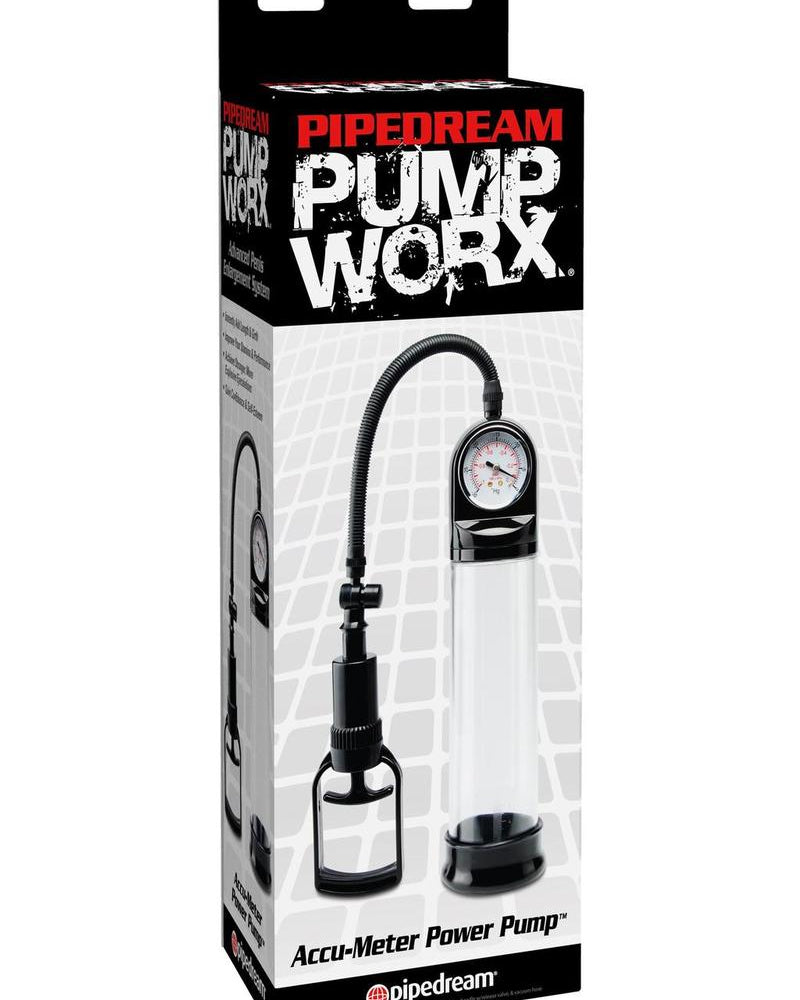 Pump Worx Accumeter Power Pump Clear