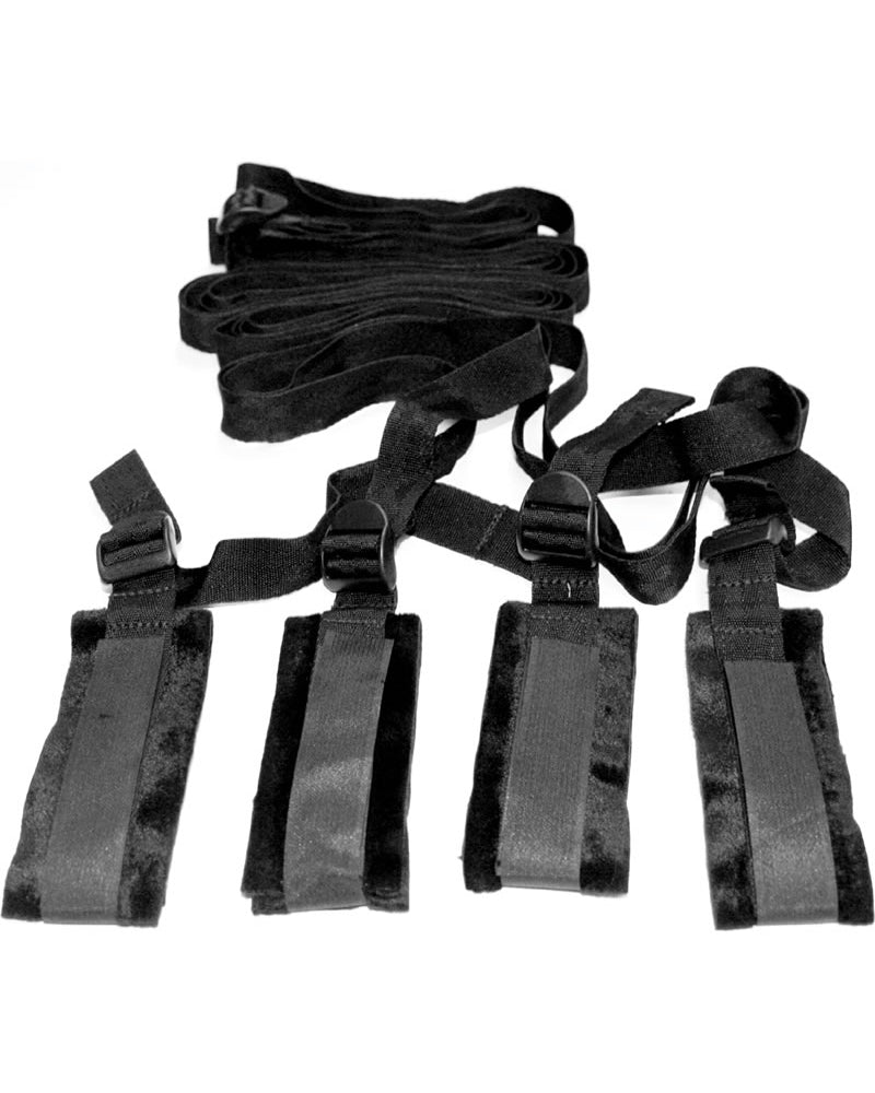 Kit de ataduras para cama con travesuras sexuales