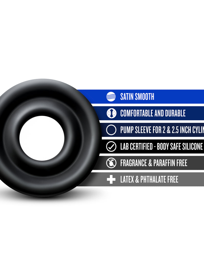 Performance - Silicone Pump Sleeve - Medium - Black