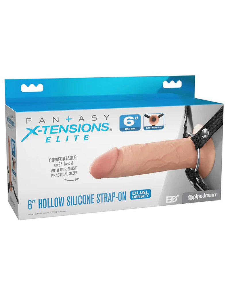 Fantasy X-Tensions Elite 6 Silicone Hollow Strap Dual Density - Light PD4158-21
