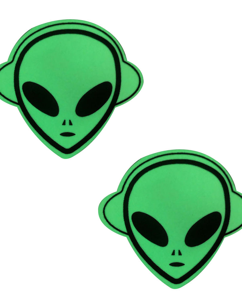 Glow in the Dark Alien Pasties