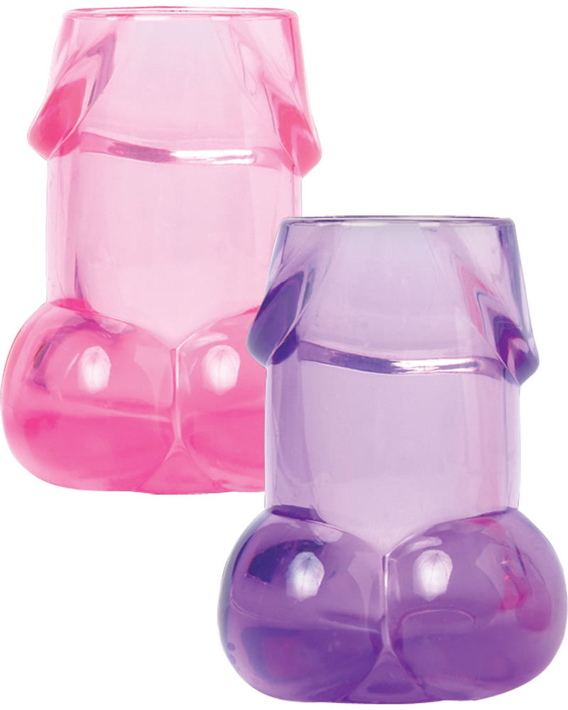 Vasos de chupito con forma de pene para despedida de soltera, 6 unidades