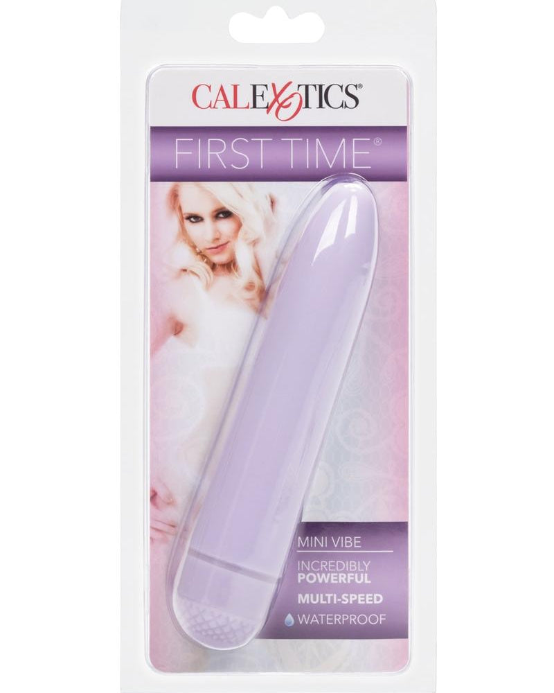 Mini vibrador resistente al agua de 4,5 pulgadas color morado