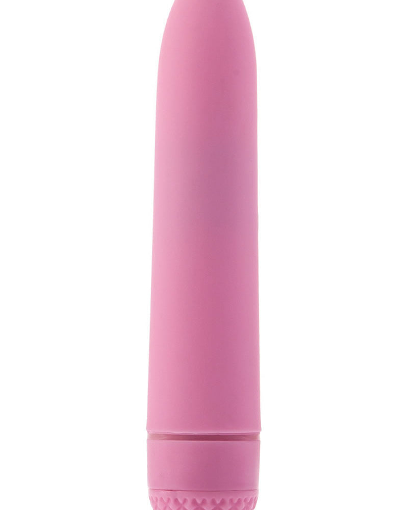 Mini vibrador impermeable de 4,5 pulgadas de color rosa