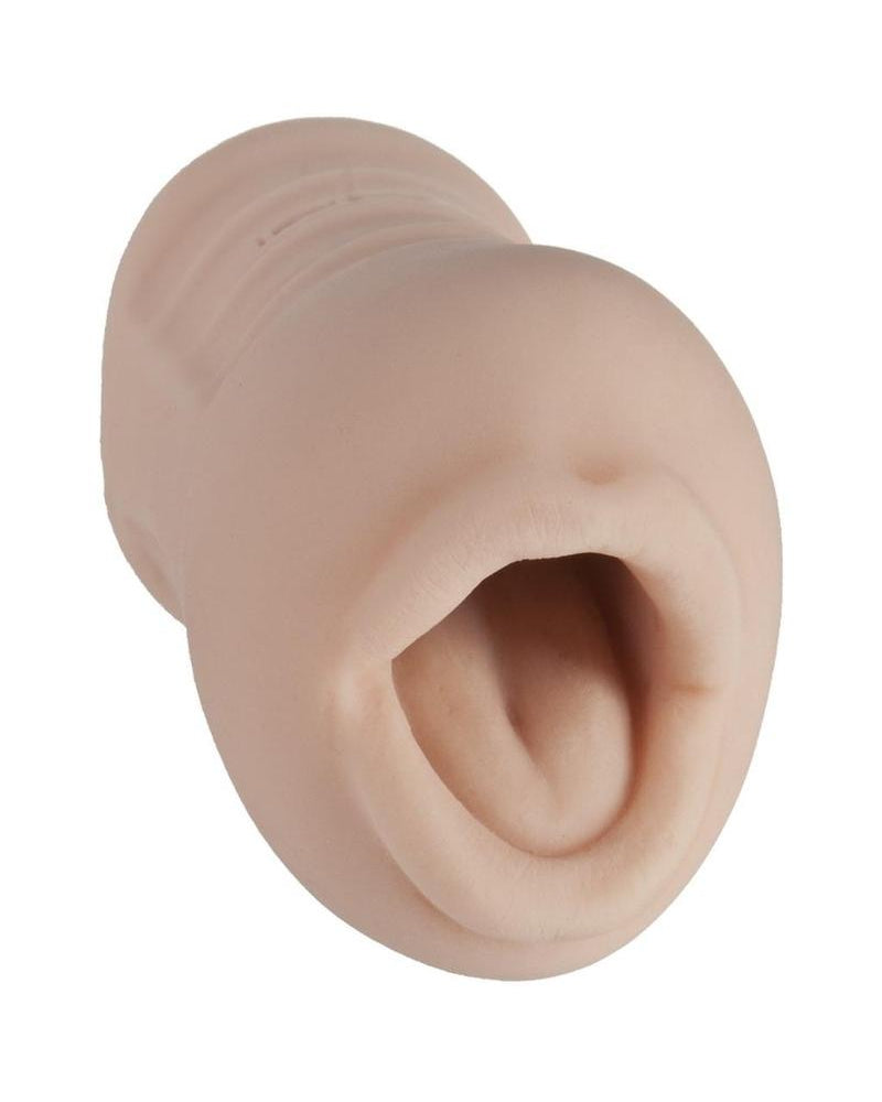 Masturbador de bolsillo con garganta profunda UR3 de Sasha Grey color carne