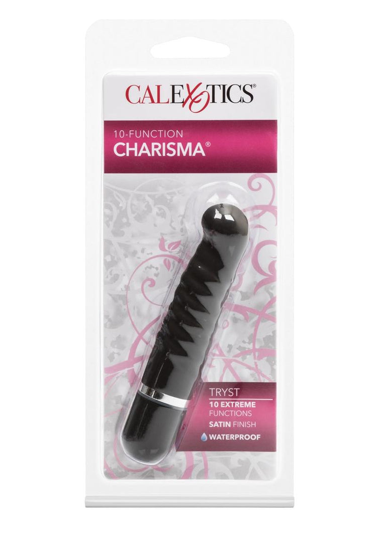 Vibrador Charisma Tryst resistente al agua, color negro