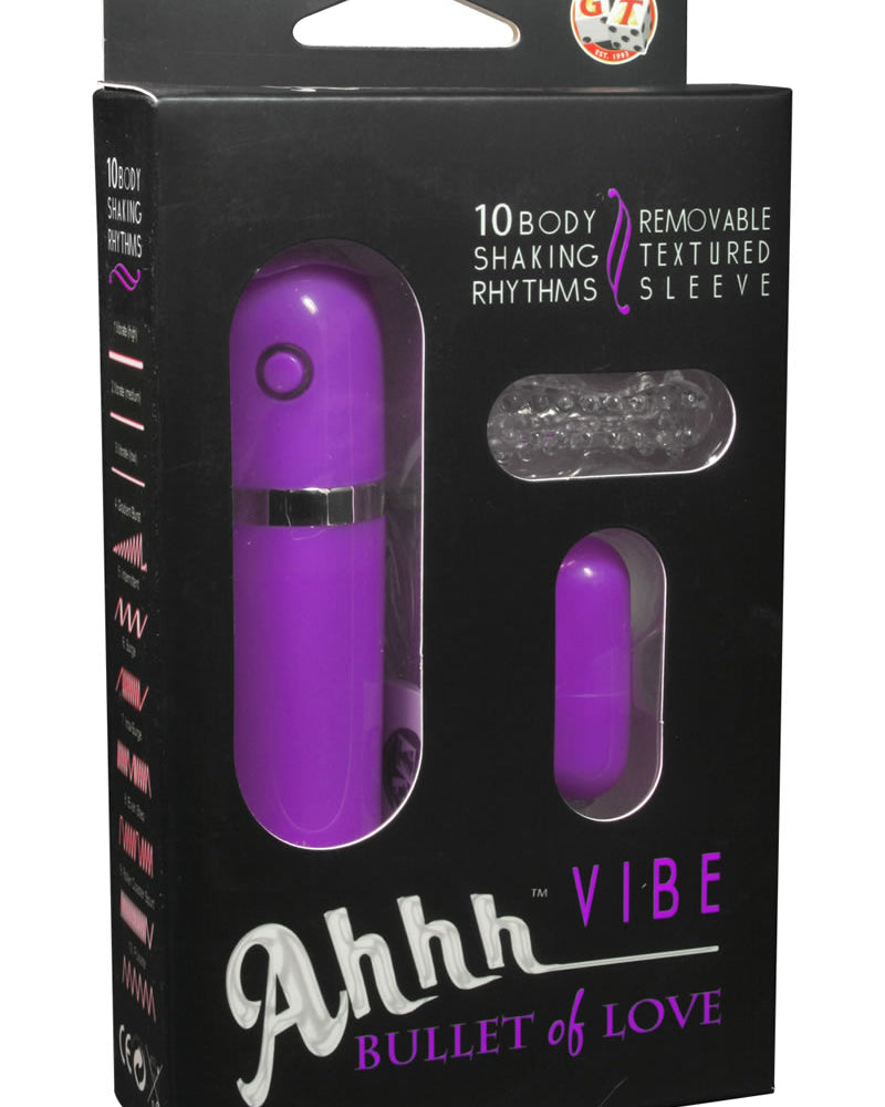 Ahh Vibe - Bullet Of Love Vibrator - Lavender