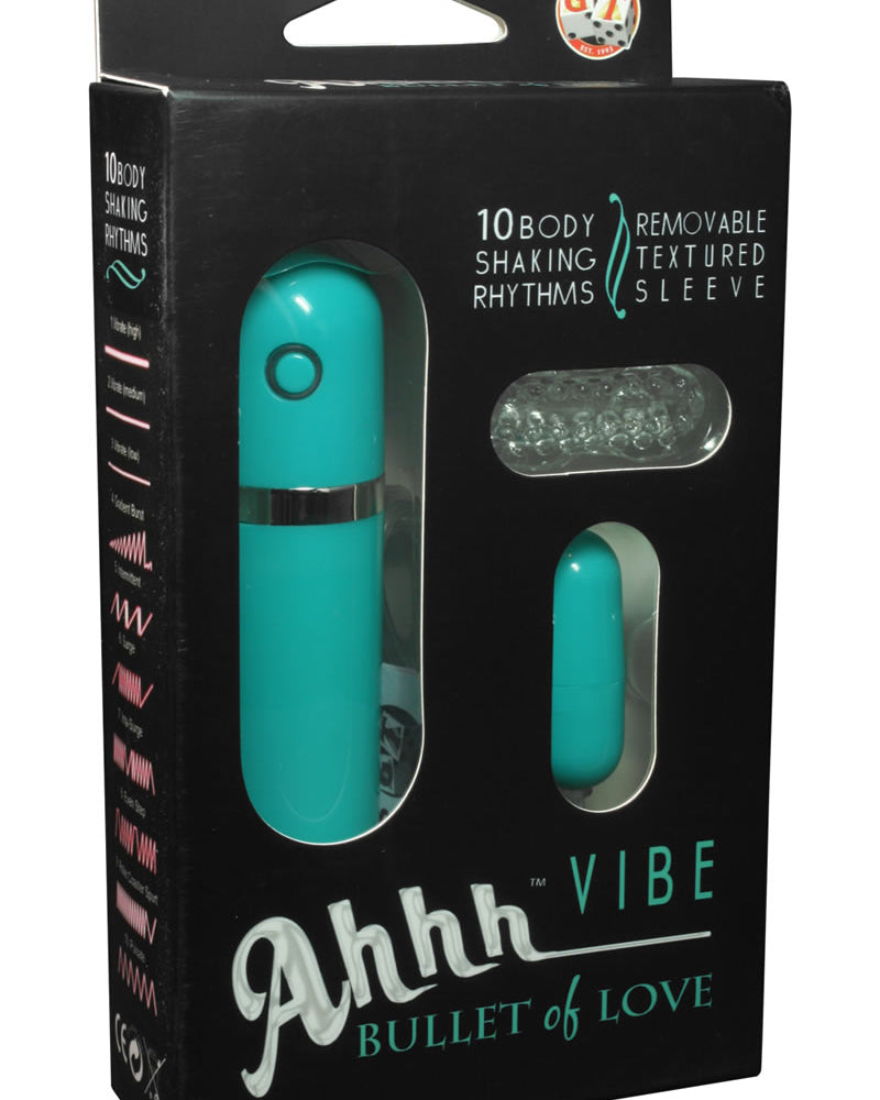 Ahh Vibe - Bullet Of Love Vibrator - Teal
