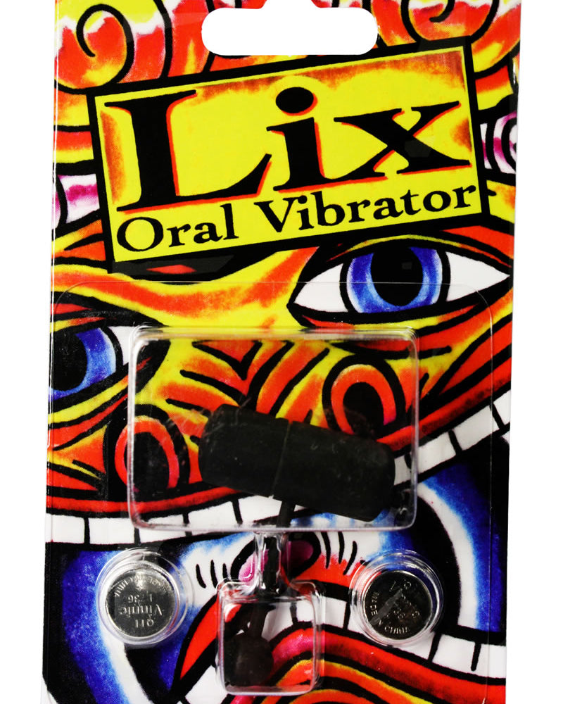 Lix Oral Vibrator Black