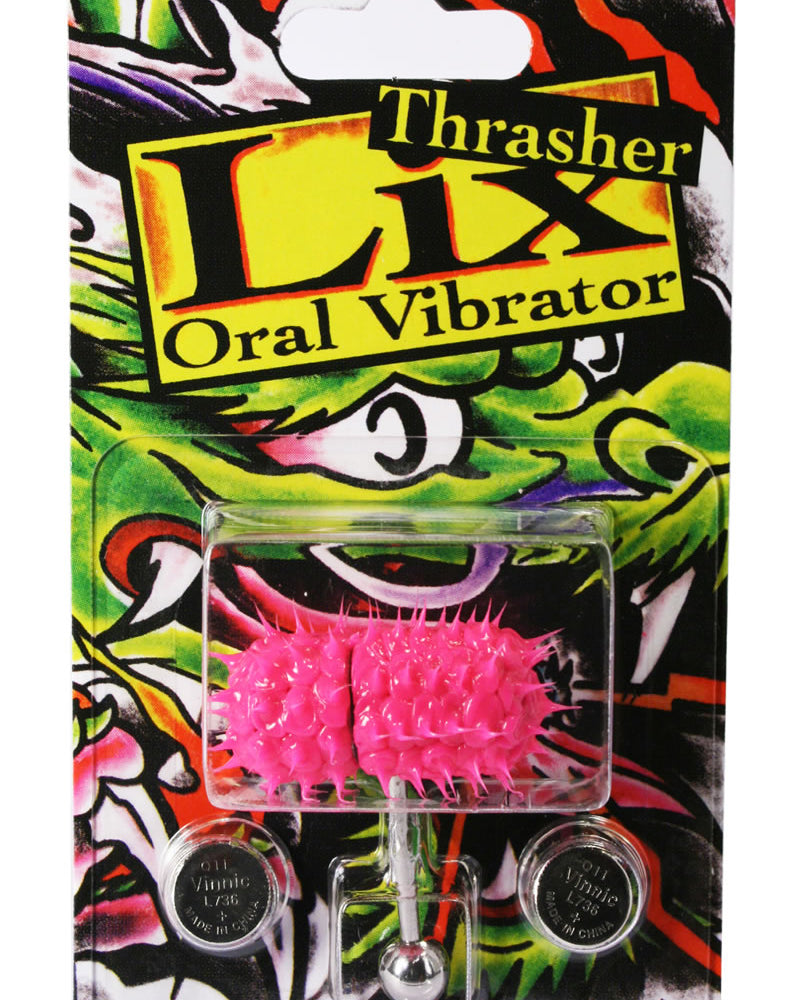 Lix Thrasher Oral Vibrator Glow In The Dark Pink