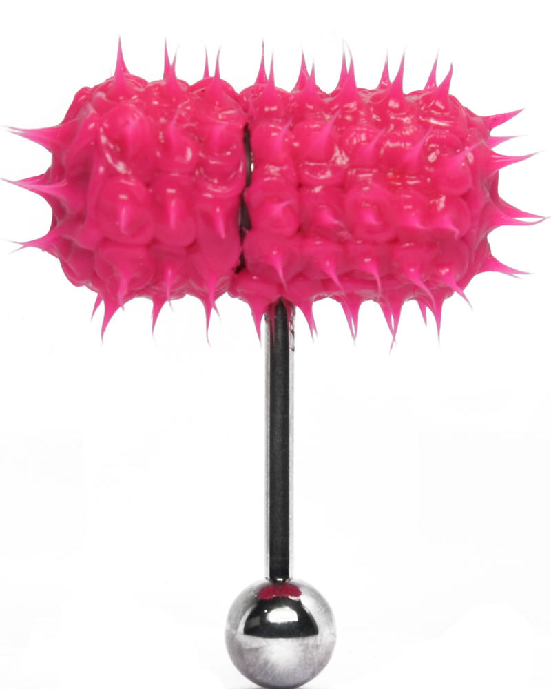 Lix Thrasher Oral Vibrator Glow In The Dark Pink