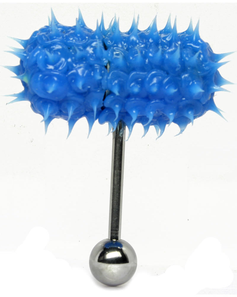 Lix Thrasher Oral Vibrator Glow In The Dark Blue