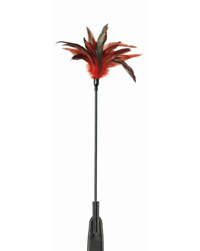 Sex And Mischief Feather Slapper Black