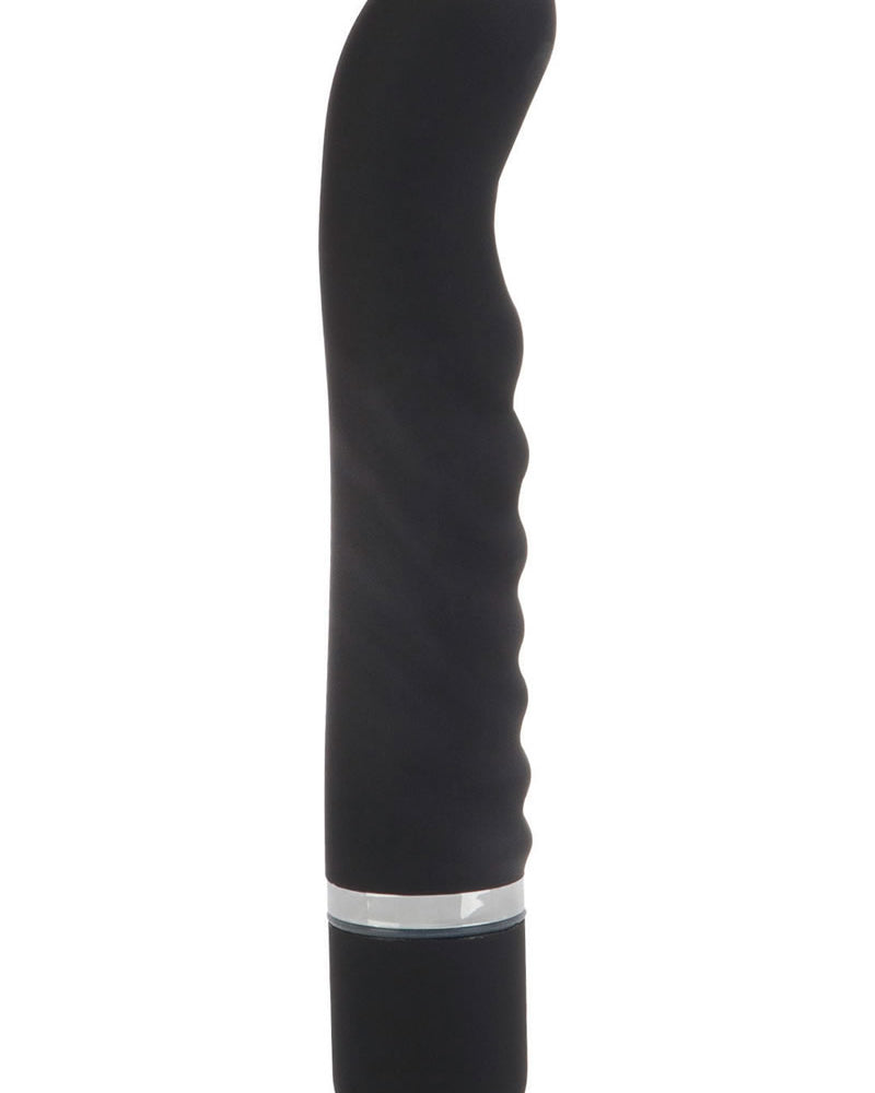Chrisma Swirly Velvet Cote Massager Waterproof - Black