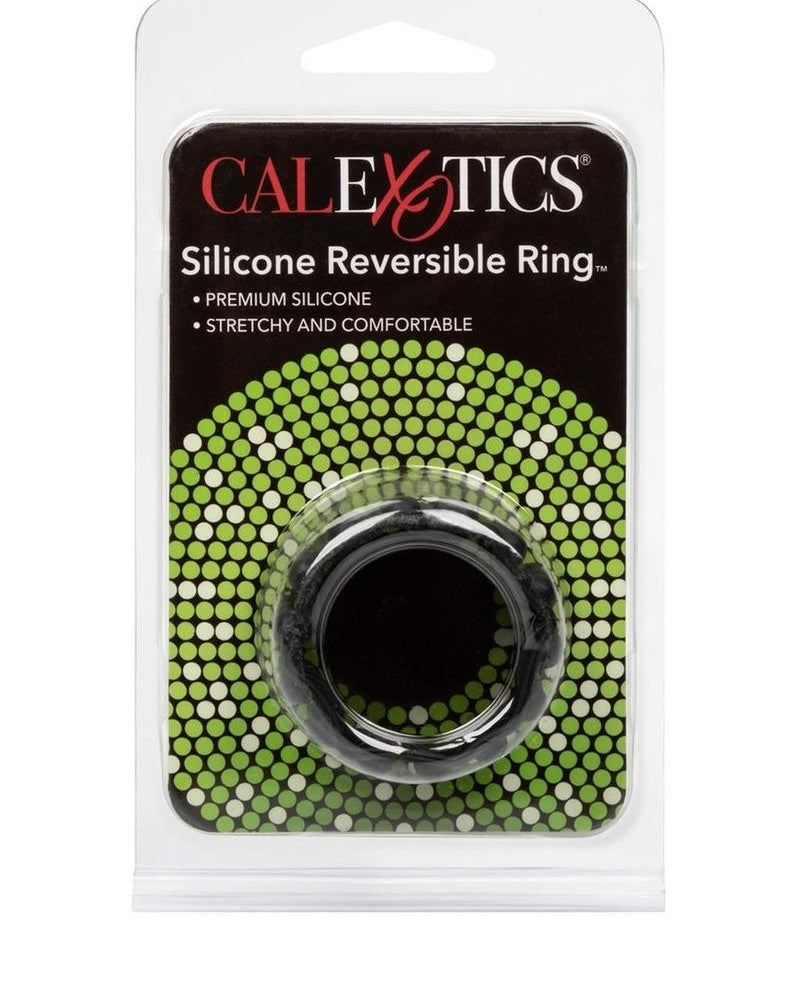 Adonis - Anillo para el pene reversible y potenciador - Negro