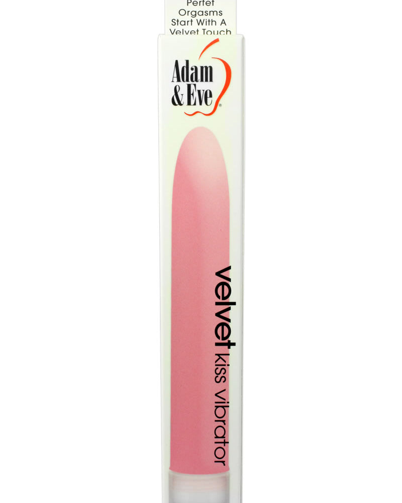 Adam and Eve - Velvet Kiss Vibrator Waterproof - Pink