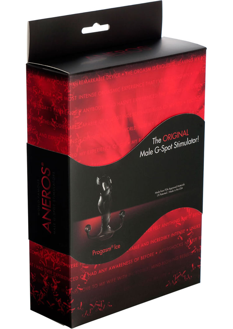 Estimulador del punto G masculino Progasm Ice transparente